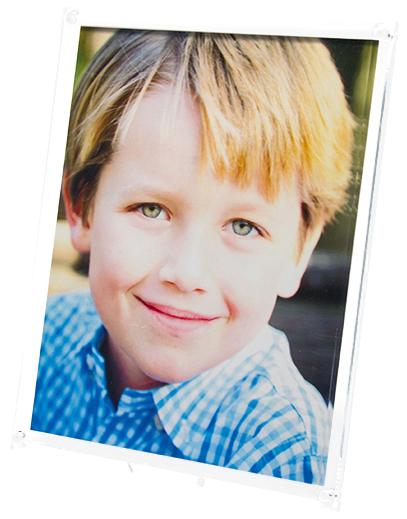 Tara Wilson Beveled Lucite Frame, 8*10 - Charles Mayer