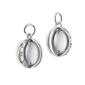 Monica Rich Kosann Sterling Silver Carpe Diem Charm W/White Enamel/Smooth Rock Crystal - Charles Mayer