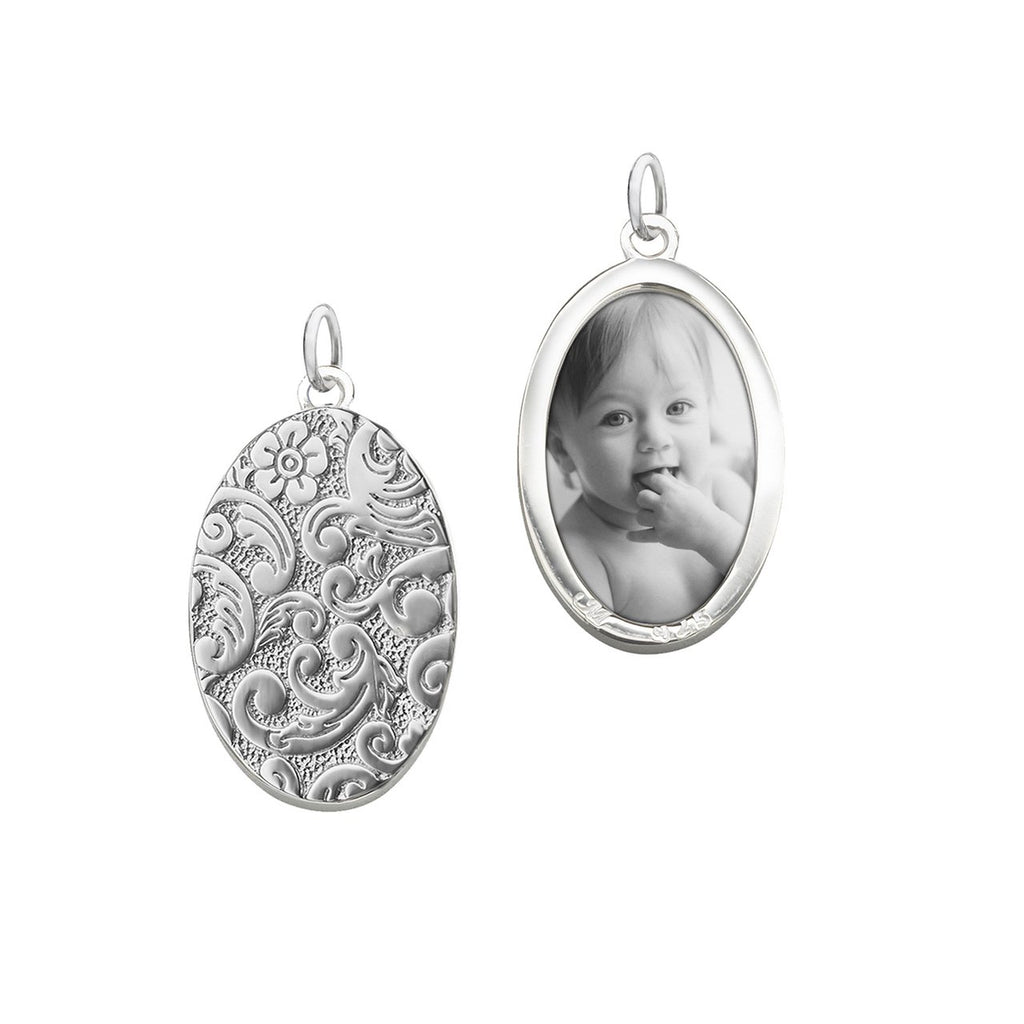Monica Rich Kosann Oval Half Locket, Sterling Silver - Charles Mayer