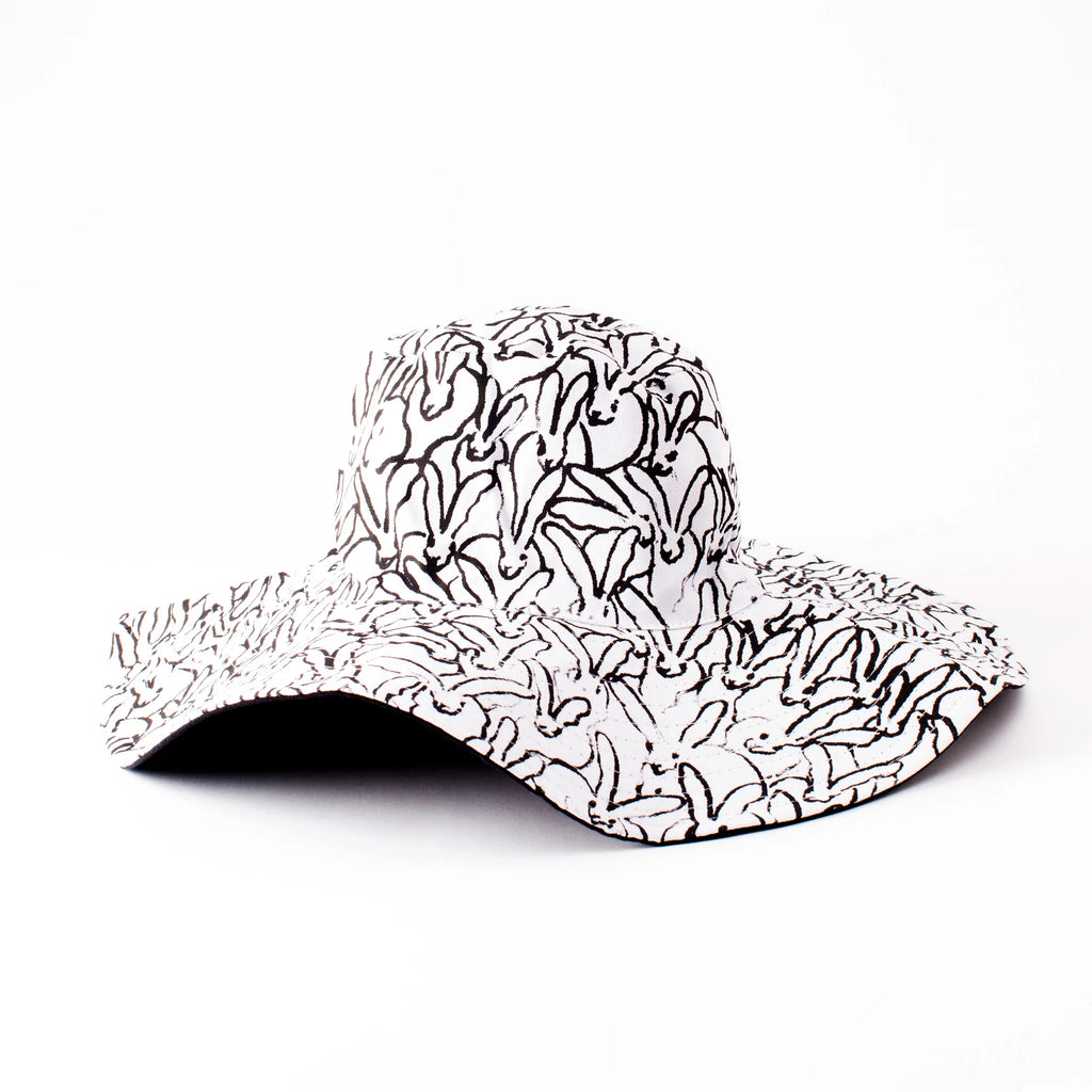 Hunt Slonem Popup Shop Bunny Beach Hat - Charles Mayer