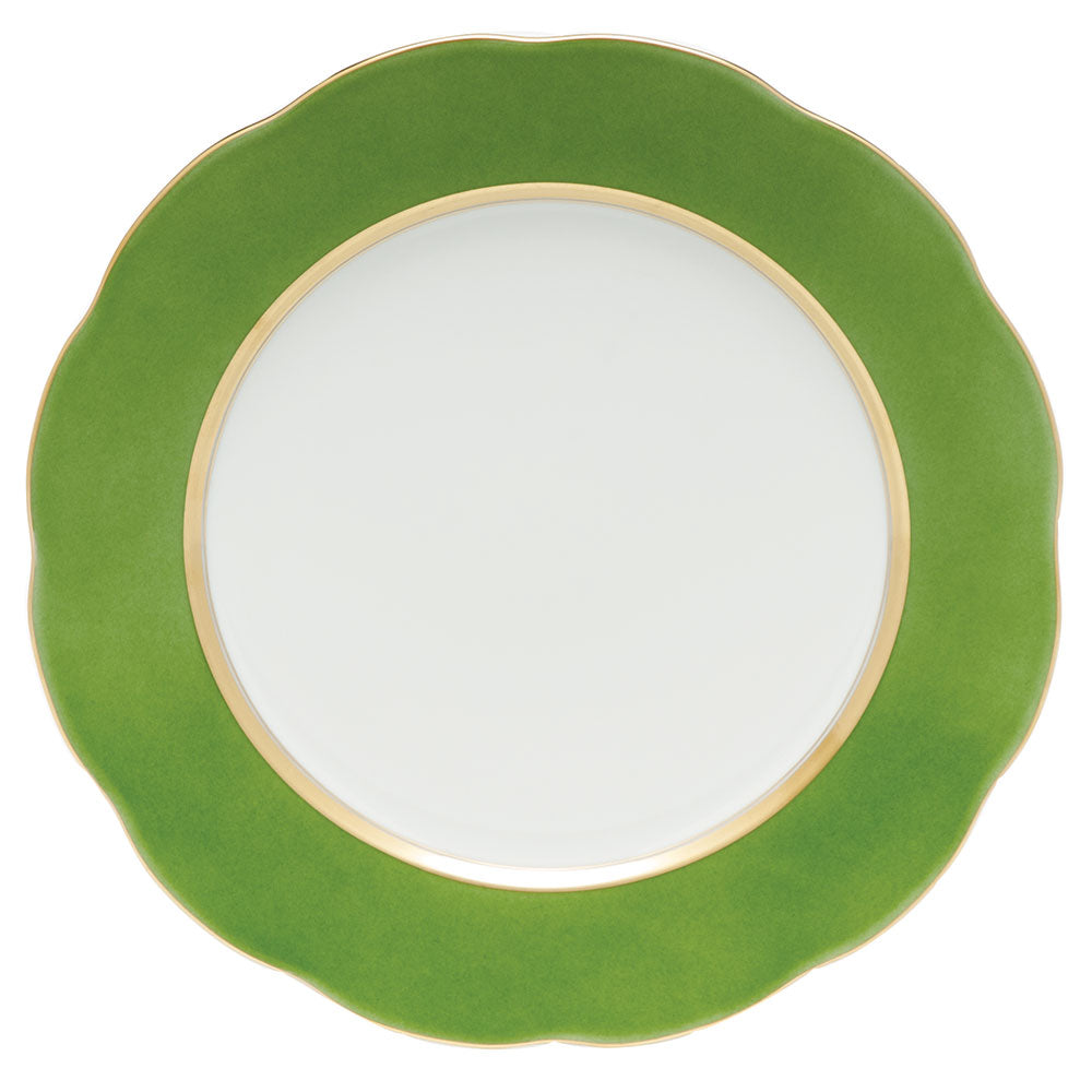 Herend Silk Ribbon Fern Service Plate - Charles Mayer