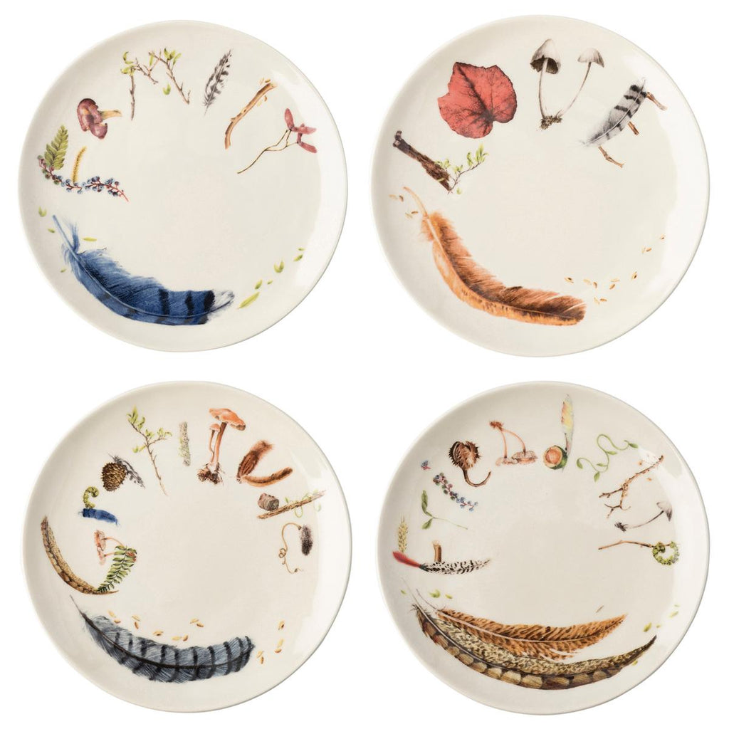 Juliska Forest Walk Sentiment Tidbits Set Of 4 - Charles Mayer