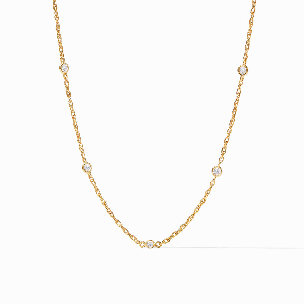 Celeste Delicate Station Necklace - Charles Mayer