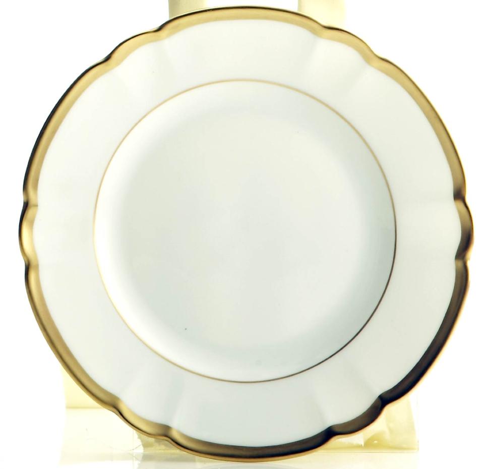 Robert Haviland Colette Gold Bread & Butter Plate - Charles Mayer