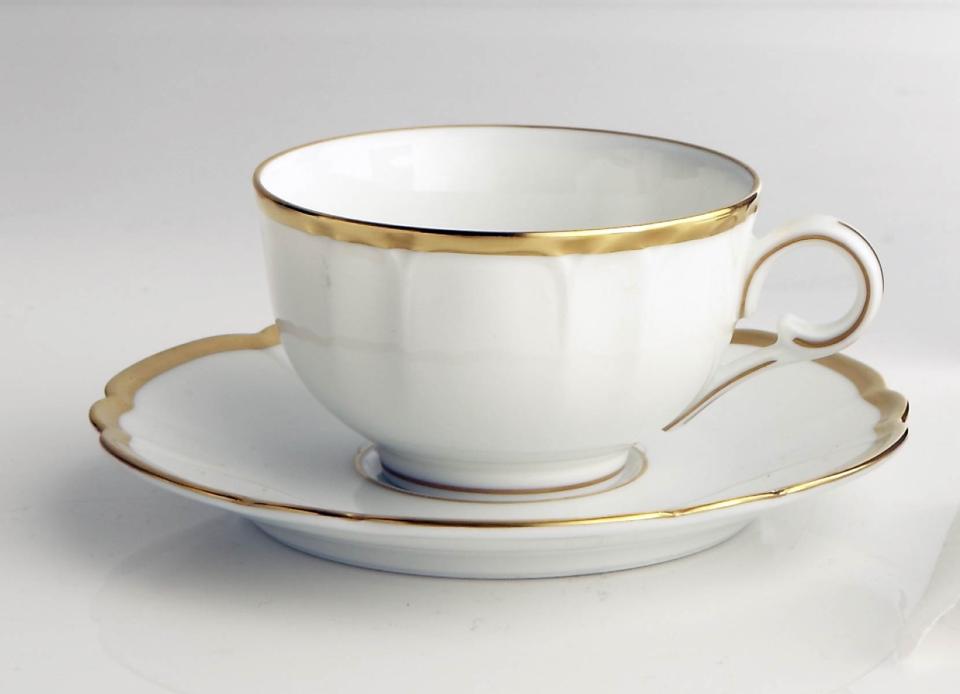 Robert Haviland Colette Gold Cup/Saucer - Charles Mayer