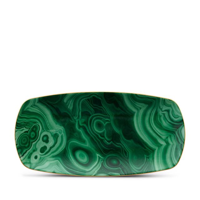 L'Objet Malachite Tray, Medium - Charles Mayer