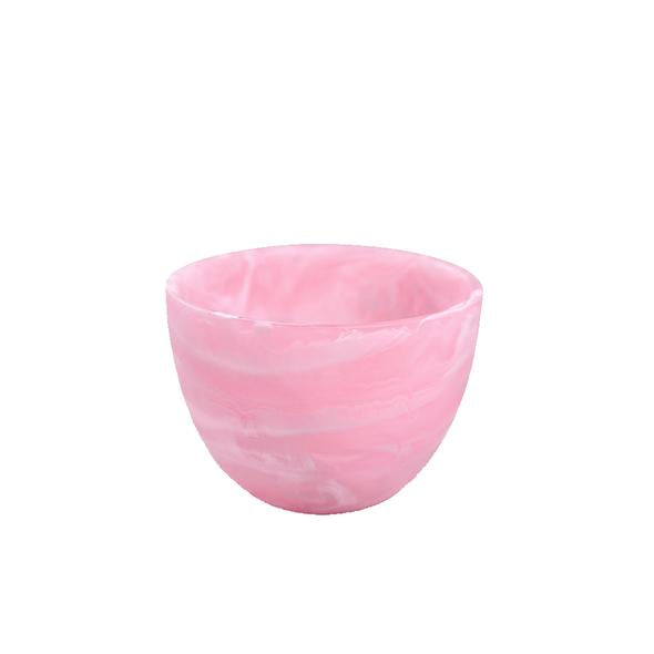 Nashi Home Resin Pink Swirl Deep Small Bowl - Charles Mayer