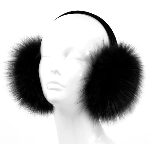 Mitchie's Matchings Fox Fur Earmuff, Assorted - Charles Mayer