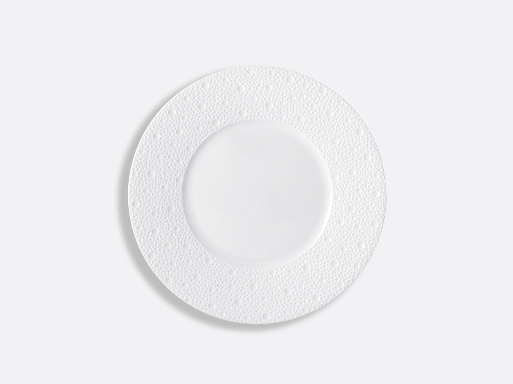 Bernardaud Ecume White Salad Plate - Charles Mayer