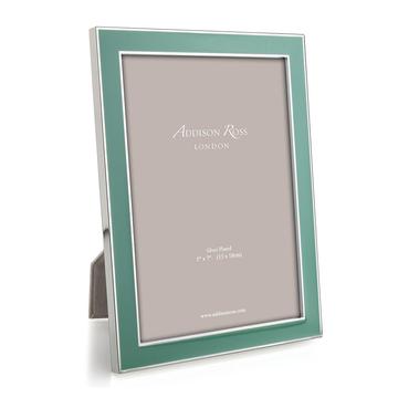 Addison Ross Duck Egg Enamel Silver Trim Frame, 4*6 - Charles Mayer