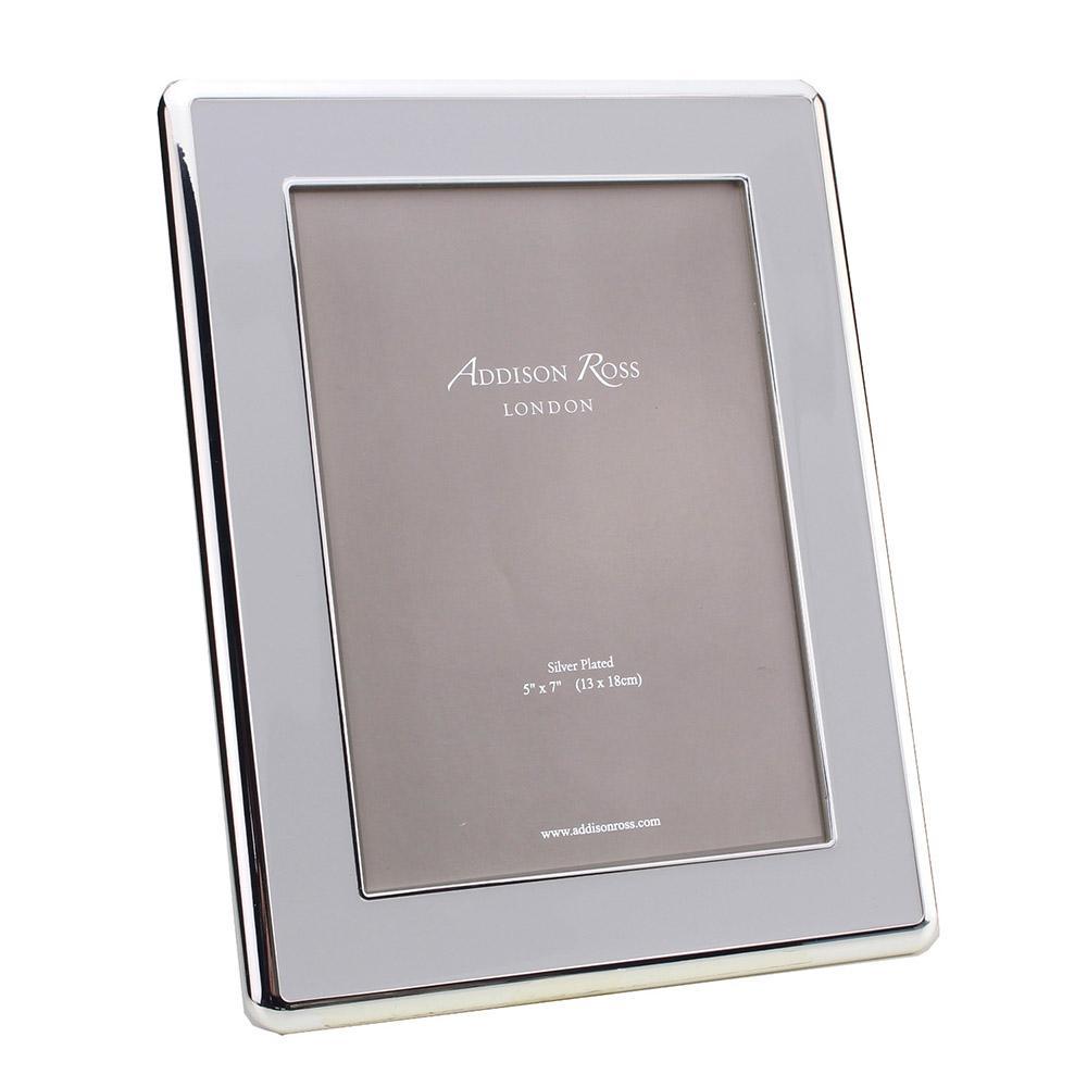Addison Ross Chiffon & Silver Curved Frame, 4*6 - Charles Mayer