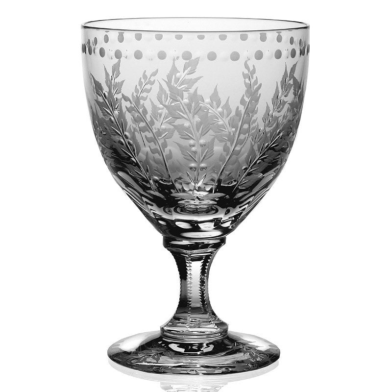 William Yeoward Crystal Fern Large Wine Glass - Charles Mayer