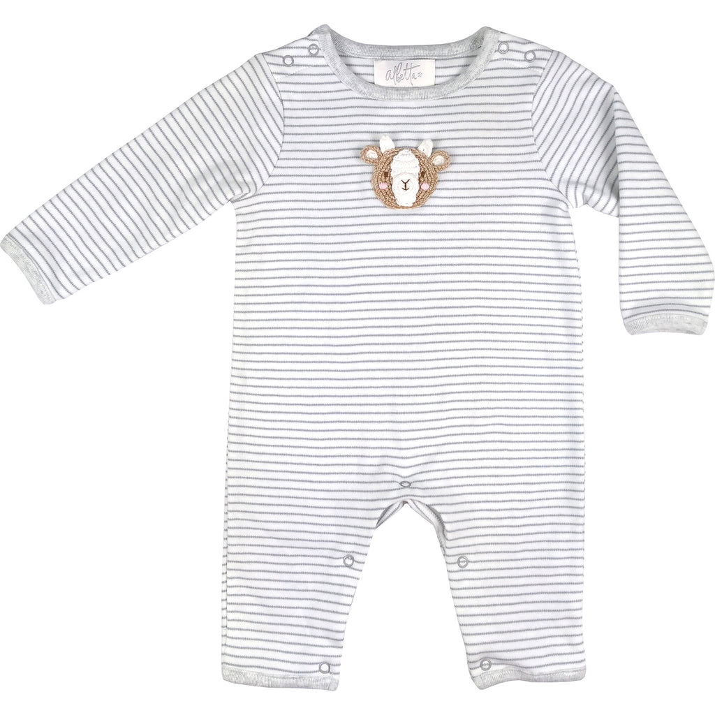 Albetta Crochet Gaby Goat Babygro - Charles Mayer