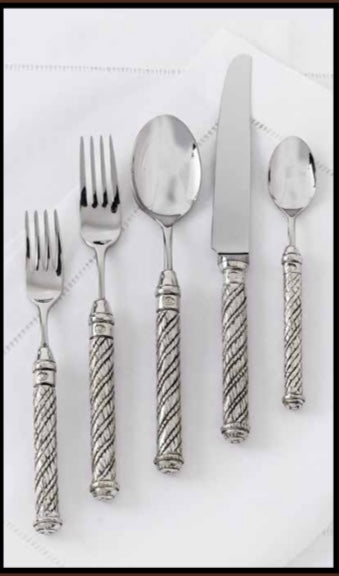 Julie Wear Designs Legacy Pewter Genova 5Pc. Place Setting - Charles Mayer