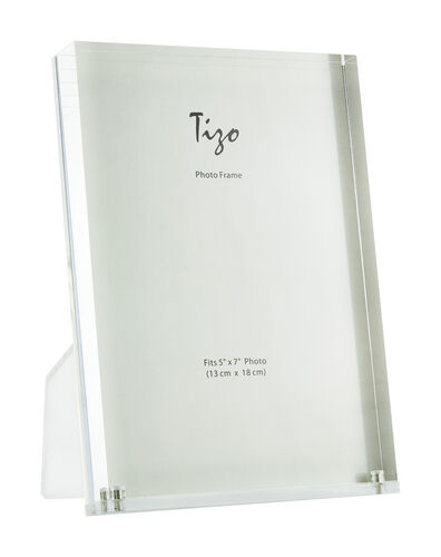 Tizo Design Lucite Horizontal Clear Frame, 7*5 - Charles Mayer