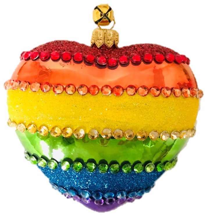 Jinglenog Heart Of Pride Ornament - Charles Mayer