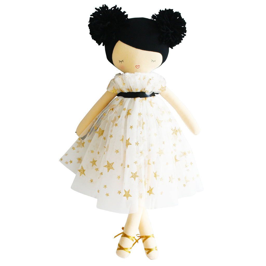 Alimrose Iris Pom Pom Doll, Gold Star - Charles Mayer