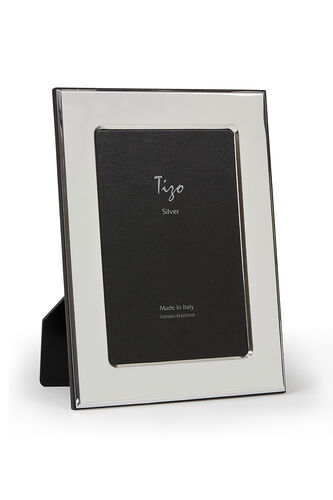 Tizo Design Wide Plain Silverplate Frame, 8*10 - Charles Mayer