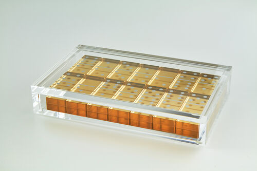 Tizo Design Lucite Domino Set, Multicolor - Charles Mayer