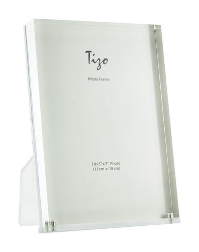 Tizo Design Lucite Clear Frame, 5*7 - Charles Mayer