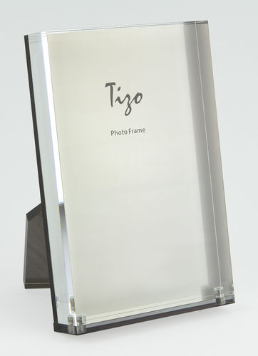 Tizo Design Lucite Silver Frame, 8*10 - Charles Mayer