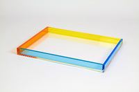 Tizo Design Multicolor Lucite 12*8 Tray - Charles Mayer