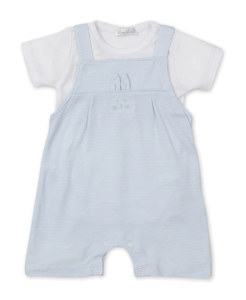 Kissy Kissy Bunny Burrows Short Overall Set - Charles Mayer
