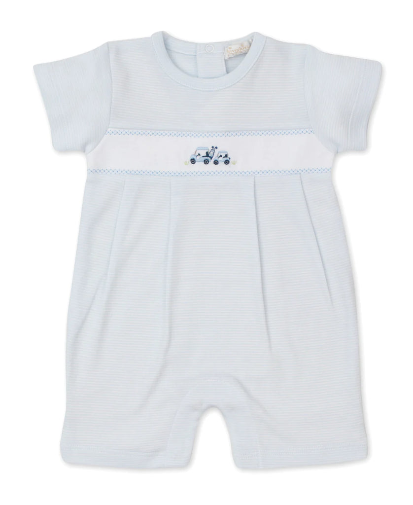 Kissy Kissy Premier Lt. Blue Hole In One Playsuit - Charles Mayer