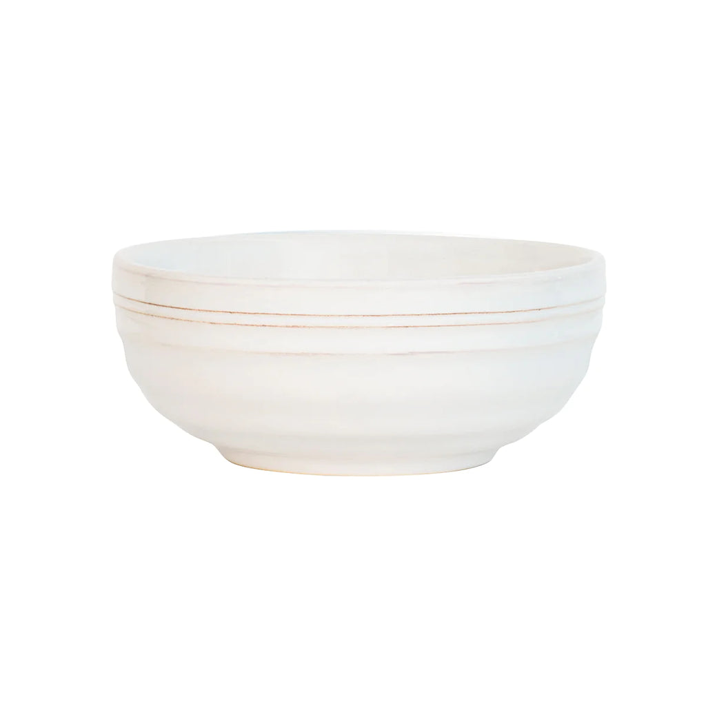 Juliska Bilbao Whitewash Cereal/Ice Cream Bowl - Charles Mayer