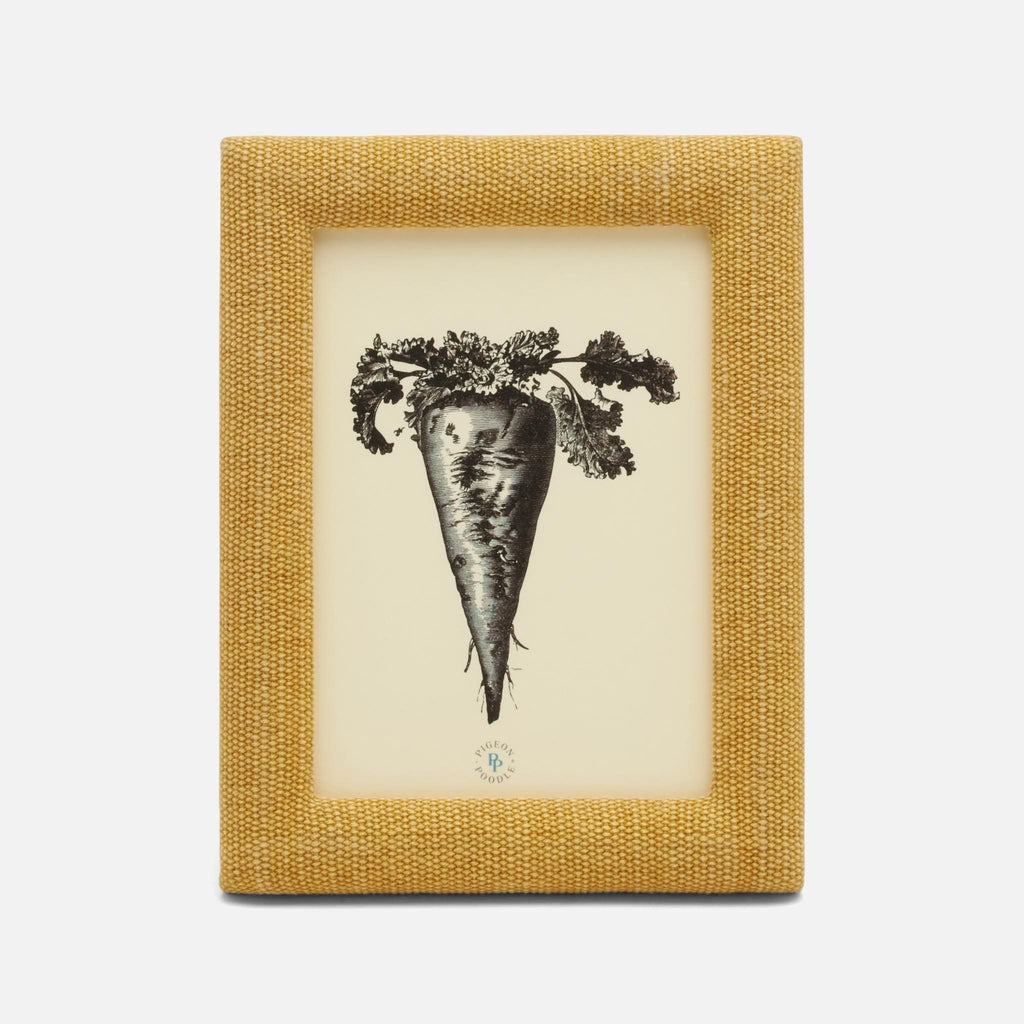 Pigeon And Poodle Kemi Dark Yellow Frame, 5*7 - Charles Mayer