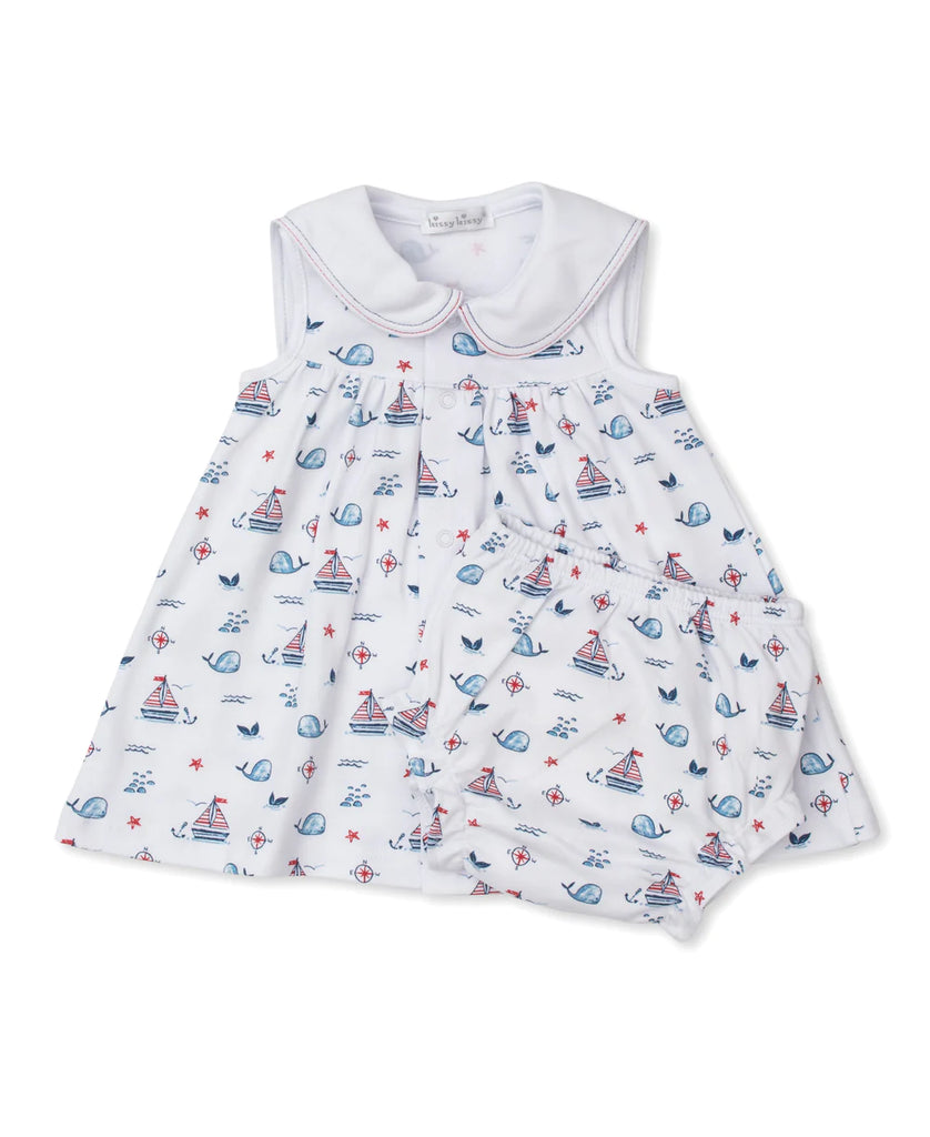 Kissy Kissy Sails N Whales Dress Set - Charles Mayer