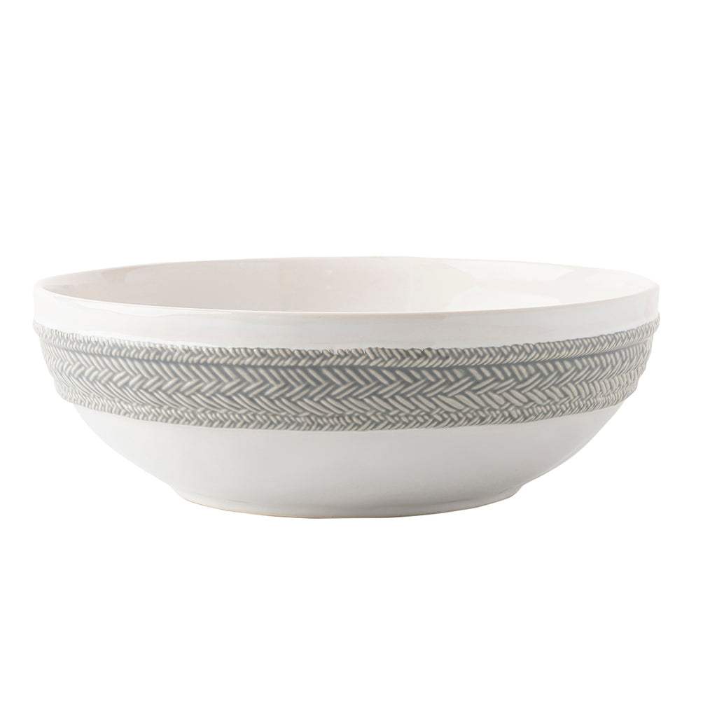 Juliska Le Panier Mist Grey 12" Serving Bowl - Charles Mayer