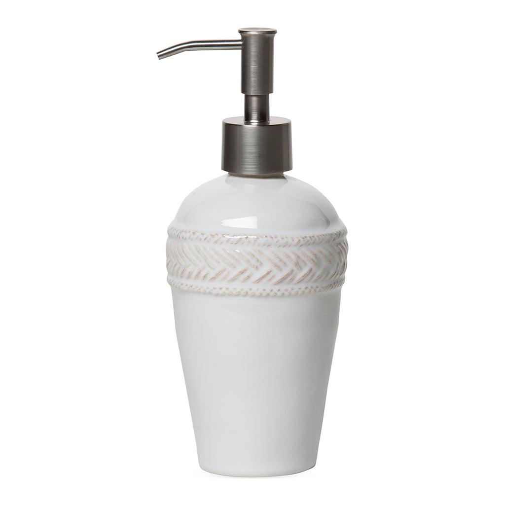 Juliska Le Panier Whitewash Soap/Lotion Dispenser - Charles Mayer