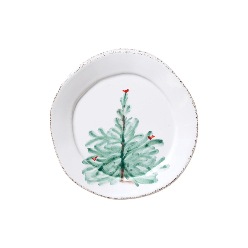 Vietri Lastra Holiday Canape Plate - Charles Mayer