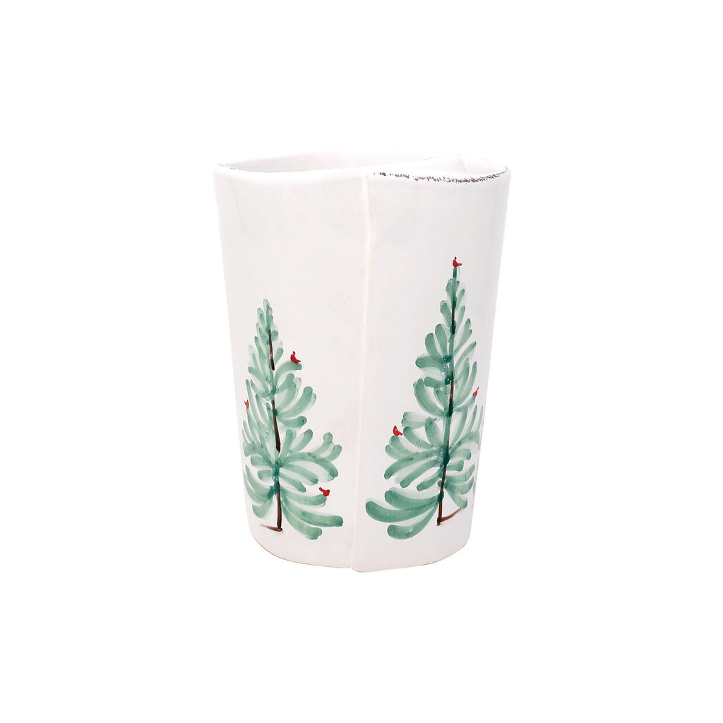 Vietri Lastra Holiday Utensil Holder - Charles Mayer