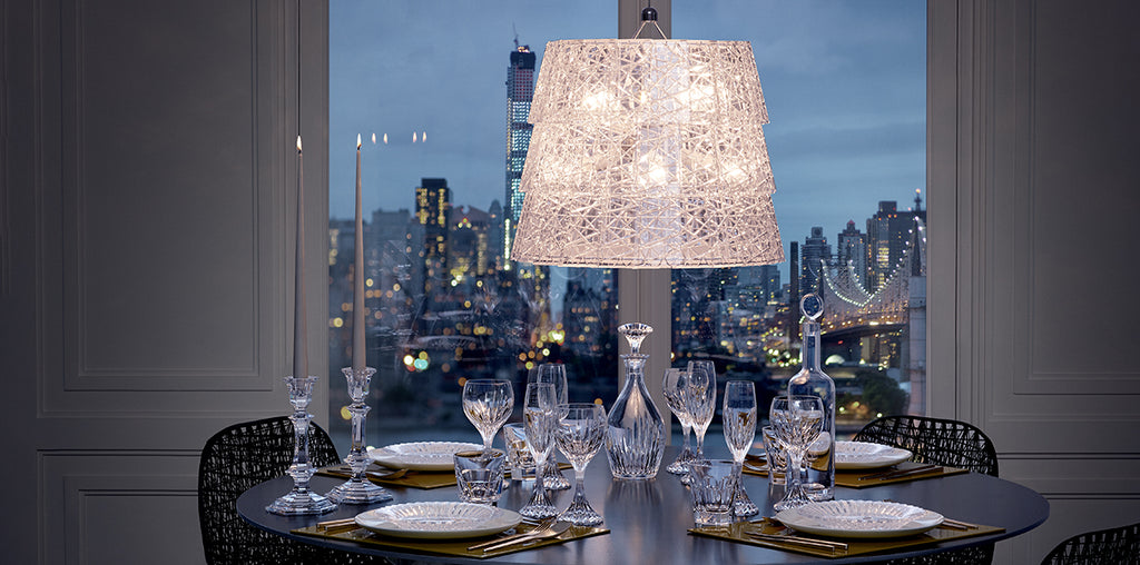 Baccarat Tuile De Cristal Chandelier - Charles Mayer