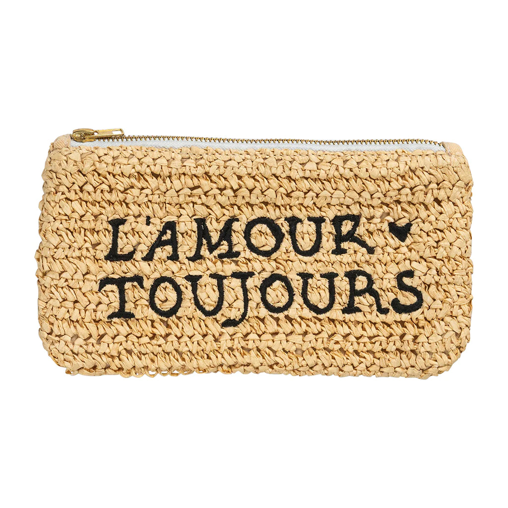 Juliska L'Amour Toujours Medium Zipper Pouch - Charles Mayer