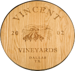 Maple Leaf At Home Oak Wine Barrel Lazy Susan - Charles Mayer