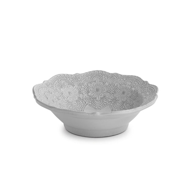 Arte Italica Merletto White Cereal Bowl - Charles Mayer
