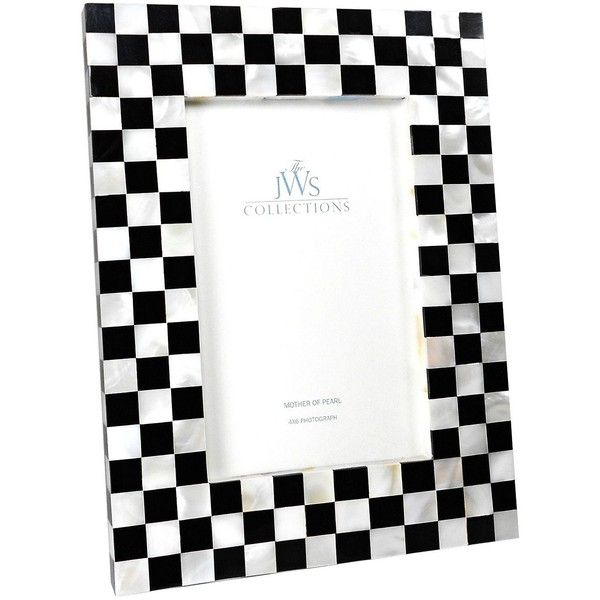 JWS Collections Checker Mother Of Pearl Frame, 5*7 - Charles Mayer