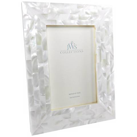 JWS Collections Mother Of Pearl White 4*6 Frame - Charles Mayer