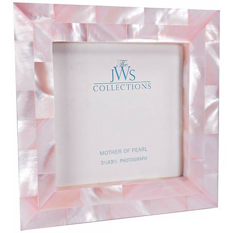 JWS Collections Mother Of Pearl Pink 5*7 Frame - Charles Mayer