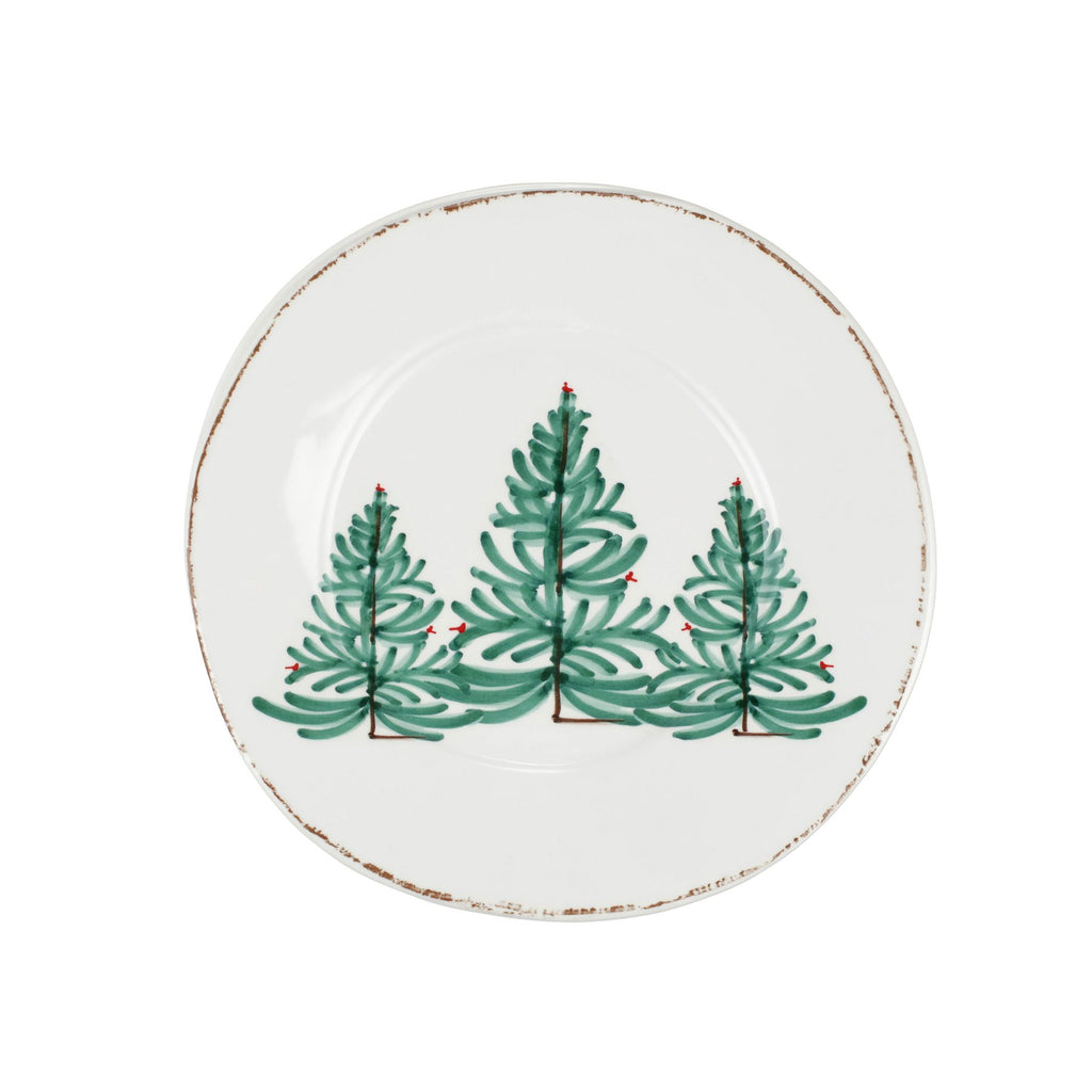 Vietri Lastra Holiday Melamine Dinner Plate - Charles Mayer