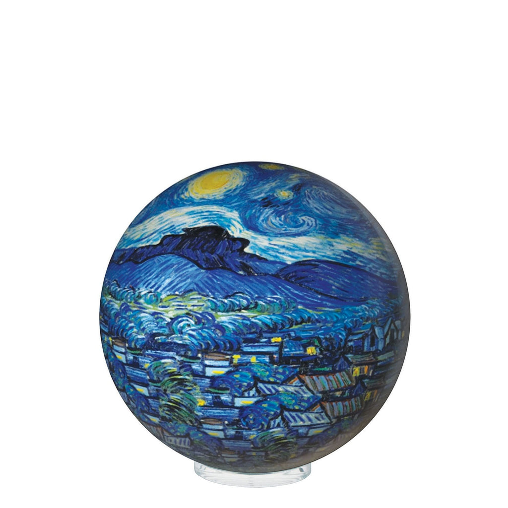 Mova Globes 4.5" Van Gogh Starry Night (with Acrylic Base) - Charles Mayer