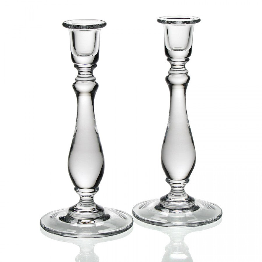 William Yeoward Crystal Meryl Candlestick Pair, 10" - Charles Mayer