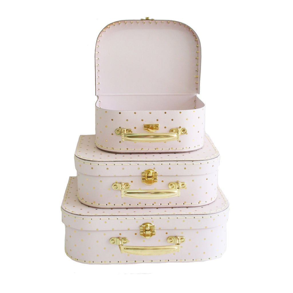 Alimrose Kids Pink/Gold Carry Case Set - Charles Mayer