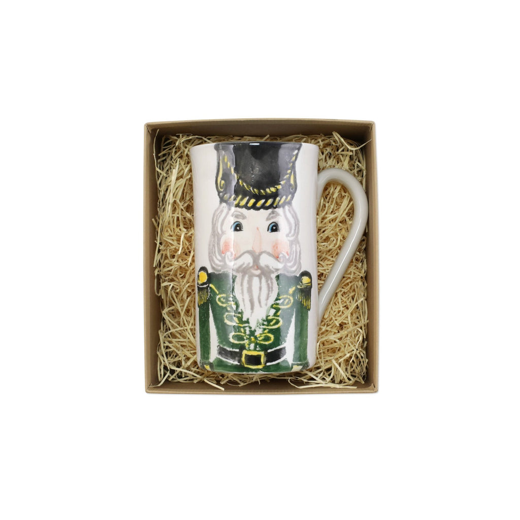 Vietri Nutcrackers Latte Mug W/Soldier - Charles Mayer