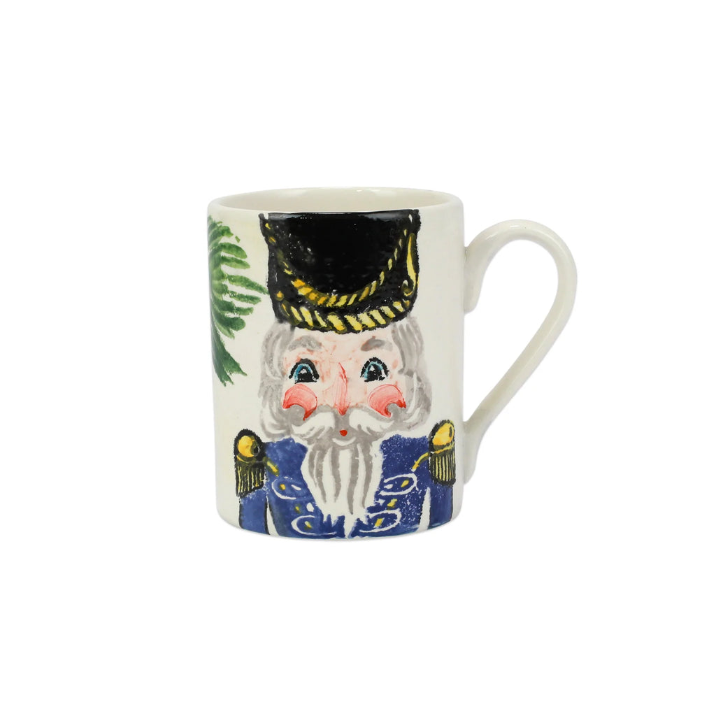 Vietri Nutcrackers Blue Mug - Charles Mayer
