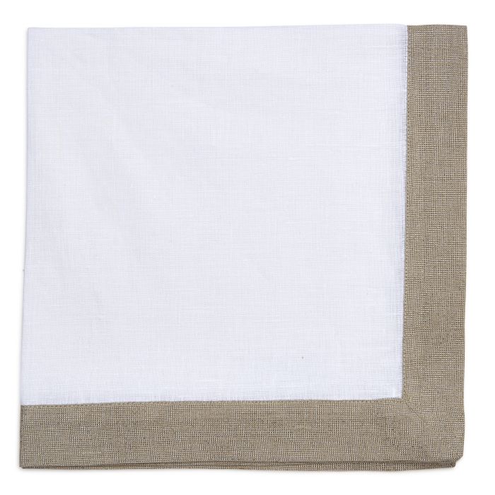 Deborah Rhodes Silver Metallic Napkin - Charles Mayer