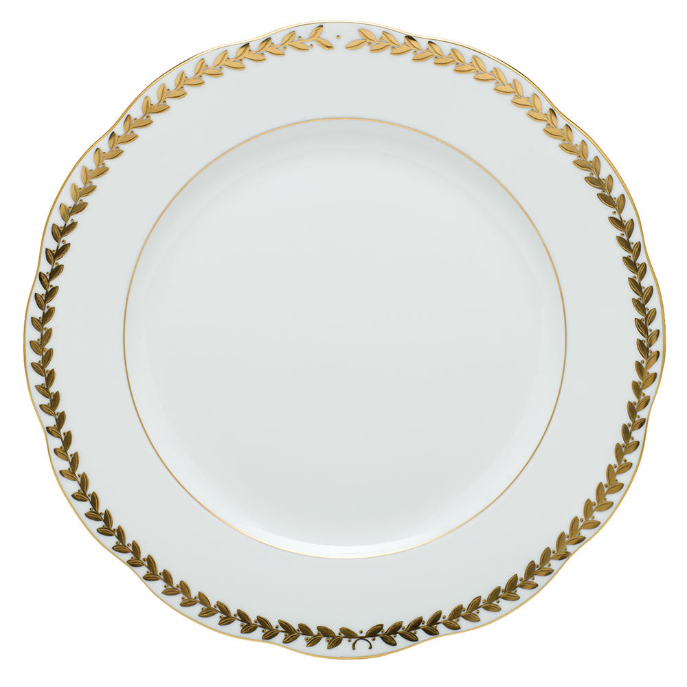 Herend Golden Laurel 11" Service Plate - Charles Mayer